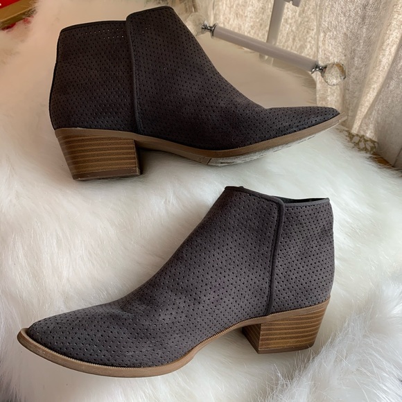 SAM EDELMAN CIRCUS BROWN ZIPPERED BOOTIES SIZE 8.5 - Picture 8 of 16